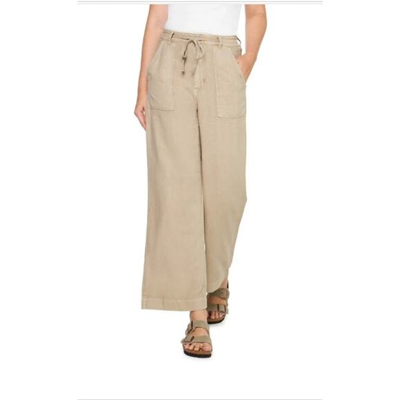 Articles Of Society The Emme Linen Soft Pant Size‎ 2 26 Brown Tan - Picture 1 of 10